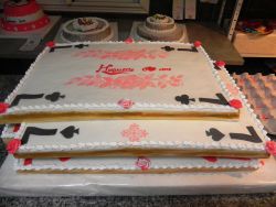Frangipany Wedding Cakes Wedding Cake Th Me Jeu De Cartes